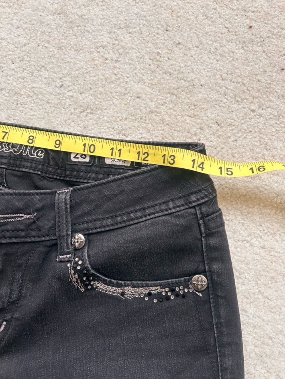 Miss Me Black Jeans - Picture 10 of 11